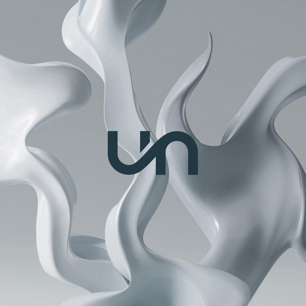 Abstract crème click with short logo